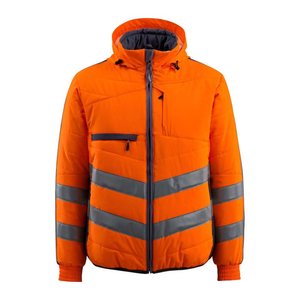 MASCOT® unisex Warnjacke Dartford  orange, schwarzblau Größe M