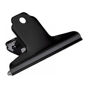 ALCO Briefklemmer schwarz 12,5 cm, 10 St.