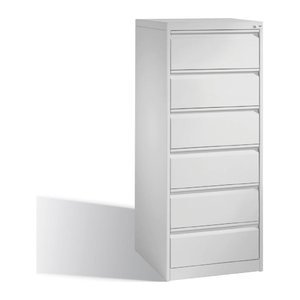 CP Acurado Karteischrank lichtgrau 6 Schubladen 55,3 x 59,0 x 135,7 cm, 1 St.