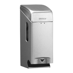 KATRIN Toilettenpapierspender 989706 silber gebürsteter Stahl, 1 St.