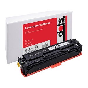 dots  schwarz Toner kompatibel zu HP 131X; Canon  731H(CF210X;  6273B002)