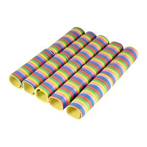 PAPSTAR Luftschlangen Stripes bunt 10 St.