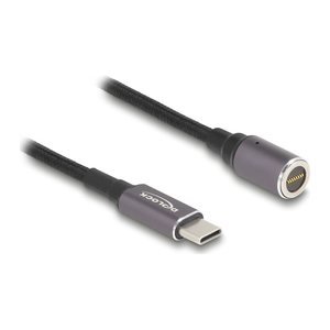 DELOCK Notebook Ladekabel USB Type-C St.8 Pin Konnektor 1,8m
