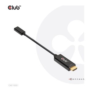 Club3D Adapter HDMI 2.0 > USB-C 4K60Hz aktiv St/Bu retail