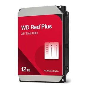 WD Red Plus 8.9cm (3.5") 12TB SATA3 7200 256MB WD120EFGX intern