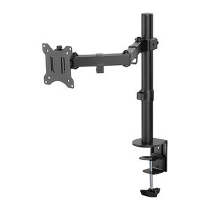 goobay Monitor-Halterung Single Flex 58528 schwarz für 1 Monitor, Tischklemme