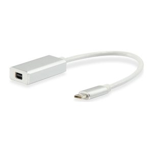 Equip Adapter USB-C->MiniDisplayPort St/Bu 0.15m Alu.