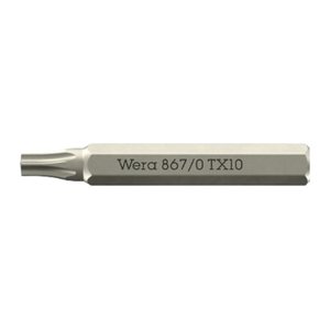 Wera 867 Micro Bits TX 10 x 30mm