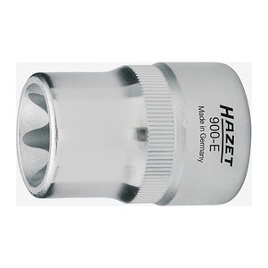 HAZET 1/2 Zoll Außen-TORX (TX) Steckschlüsseleinsatz Größe: E 12 Länge: 38,0 mm
