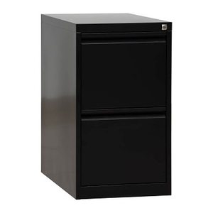 Gürkan Hängeregistraturschrank schwarz 2 Schubladen 40,0 x 62,0 x 70,0 cm, 1 St.