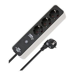 brennenstuhl Connect Ecolor 3-fach Steckdosenleiste 1,5 m weiß