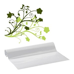 plottiX Vinylfolie permanent weiß 31,5 cm x 1,0 m,  1 Rolle
