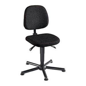 meychair XXL Arbeitsdrehstuhl W19-25-TG-ST schwarz