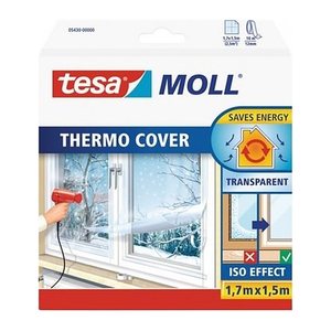 tesa Fensterisolierfolie tesamoll® Thermo Cover transparent 1,5 x 1,7 m