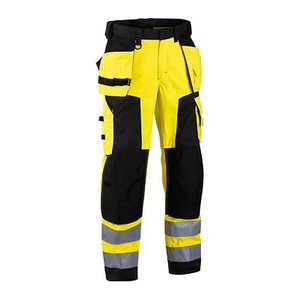 BLAKLÄDER® unisex Warnschutzhose 1568 gelb, schwarz Größe 32