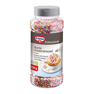 Dr. Oetker Bunte Zuckerstreusel 700,0 g, 1 St.