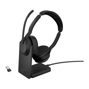 Jabra Evolve2 55 UC mit Ladestation Bluetooth-Headset schwarz