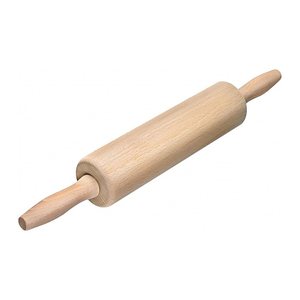 WESTMARK Nudelholz Woody beige, 1 St.