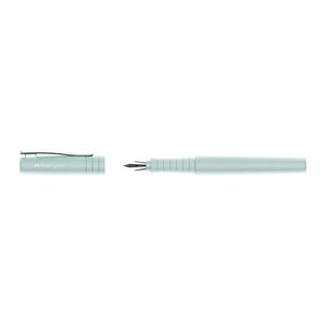 FABER-CASTELL Poly Pen Patronenfüller caribic blue M (mittel), 1 St.