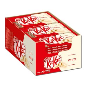 KitKat White Schokoriegel 24 St./996,0 g, 24 St.