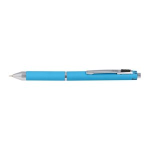 ONLINE® 4-Farben-Kugelschreiber Multipen blau, Schreibfarbe: rot, blau, schwarz, grau, 1 St.