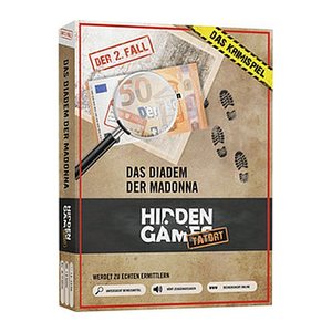 HIDDEN GAMES Tatort Krimispiel Fall 2 Das Diadem der Madonna Escape-Room Spiel, 1 St.