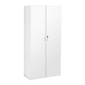 Aktenschrank aus Holz – 800 x 393 x 1800 mm (5 OH) – Weiß
