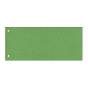 Wekre Trennstreifen grün, 180 g/m² Karton 24,0 x 10,5 cm, 100 Blatt