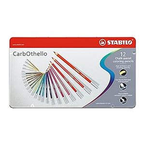 STABILO CarbOthello Kreidestifte farbsortiert 12 St.