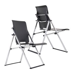 rocada Klappstühle RD-992 schwarz Kunststoff, 2 St.