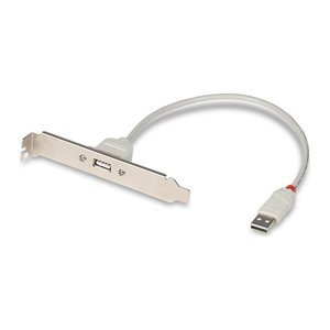 LINDY Slotblech USB adapter 1 x USB Typ A