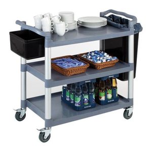 APS Servierwagen READY grau 50,0 x 108,0 x 96,0 cm
