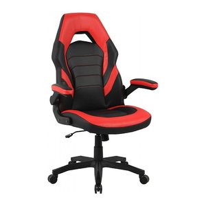 Gaming Stuhl, 10016 Kunstleder schwarz