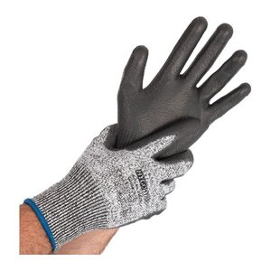 HYGOSTAR unisex Schnittschutzhandschuhe Cut Safe grau Größe 10, 10 Paar