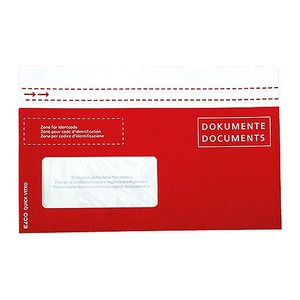 ELCO Lieferscheintaschen Quick Vitro Papier DIN lang 250 St.