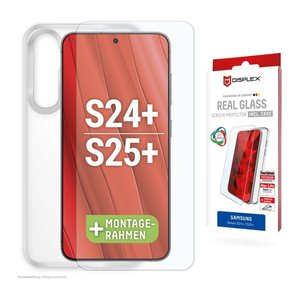 DISPLEX® Real Glass Schutz-Set für Samsung Galaxy S24+, Galaxy S25+