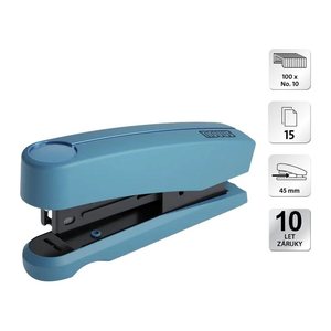 novus Heftgerät B 10 Professional Color ID 2.0 bright petrol, 1 St.