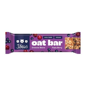 3Bears Oat Bar - Dreierlei Beere  1 Riegel, 1 St.