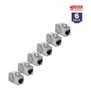 TRENDnet Keystone-Inline Koppler 6er-Pack Cat6A