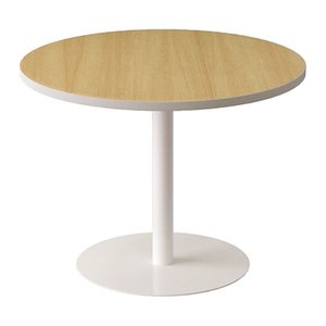 meet powered by PAPERFLOW Beistelltisch rund Spanplatte buche 80,0 x 80,0 x 60,0 cm, 1 St.