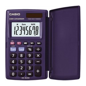 CASIO HS-8VERA Taschenrechner dunkelblau