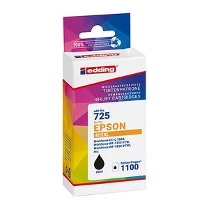 edding  schwarz Druckerpatrone kompatibel zu EPSON 405XL (T05H1)