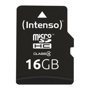 Intenso Speicherkarte microSDHC-Card Class 4, 16 GB, 1 St.