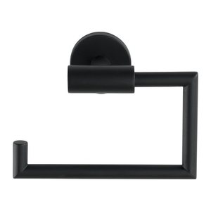 WENKO Toilettenpapierhalter Bosio schwarz, 1 St.