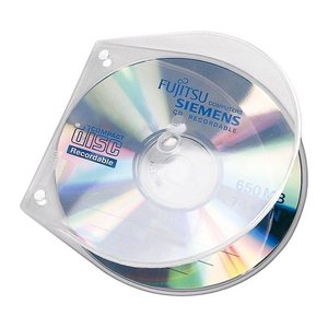 VELOFLEX 1er CD-/DVD-Hüllen VELOBOX transparent, 10 St.