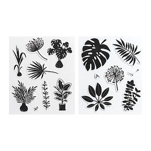 HEYDA Motivstempel-Set Blätter 10,0 - 55,0 mm, 1 St.