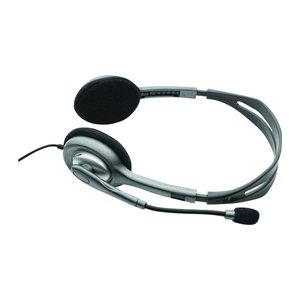Logitech H110 Headset schwarz,silber