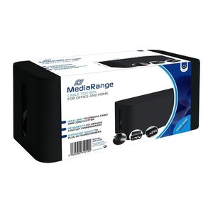 MediaRange Kabelbox 0,23 m schwarz