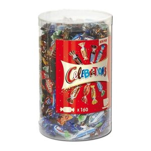 Celebrations Schokoriegel 150 St./1,4 kg, 150 St.