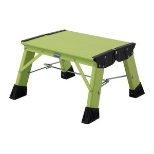 KRAUSE Klapptritt MONTO Treppy Plusline grün 1 Stufe, H: 20,0 cm